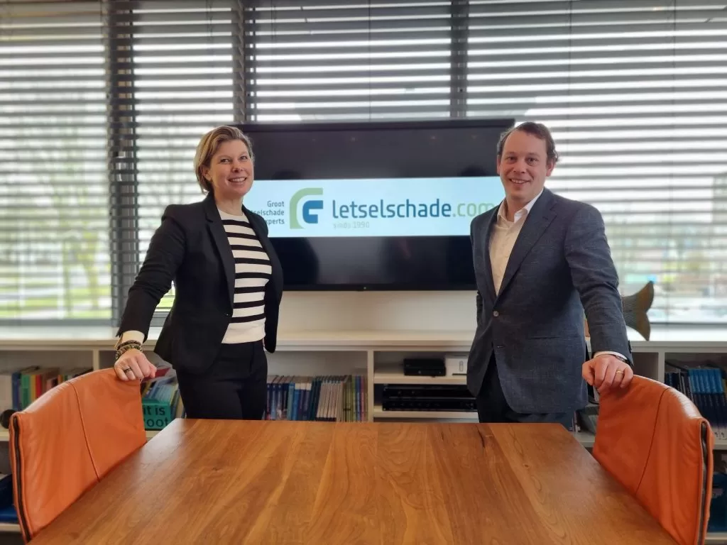 Foto  interview Georgette en Joost